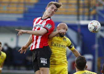 Marc Gual rompe la racha negativa del Alcorcón