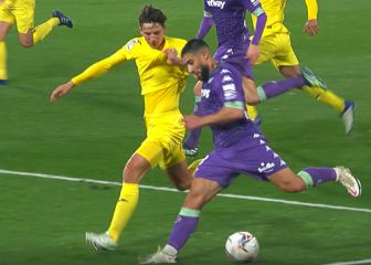 La original jugada de Fekir que hizo festejar a Pellegrini