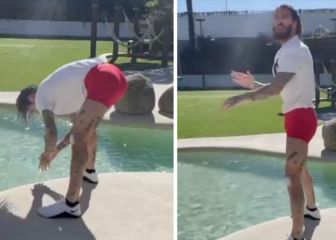 El video de Ramos en modo 'Conan' que está colapsando internet: ojo al momento piscina