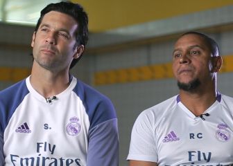 La maravilla de Zidane vista por sus 'cocineros': Solari y Roberto Carlos