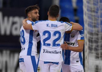 El Leganés dispara su efectividad goleadora con la vuelta de Garitano
