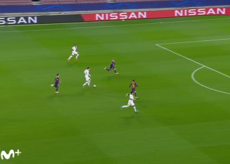 La cara de Piqué después del último zarpazo de Mbappé: fue el reflejo de todos los culés