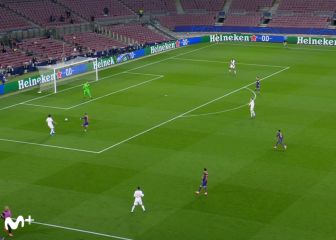 Con el PSG bailando al Barça Keylor se quiso sumar a la fiesta: no parece que lo vaya a repetir...