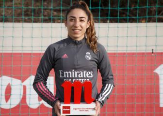 Olga Carmona, mejor jugadora del Real Madrid en enero