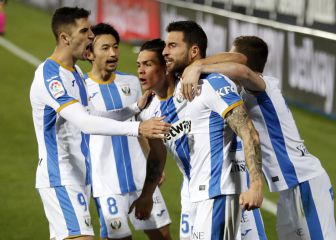 El VAR indulta a un Leganés desatado en la nueva era Garitano