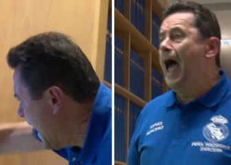 Roncero a puñetazo limpio con la tele con los goles de Mbappé