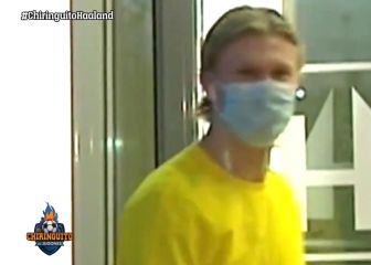 El gesto de Haaland al preguntarle si jugará en el Real Madrid