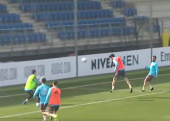 Militao y Odriozola vuelven al trabajo con el grupo