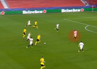 Haaland devora a los centrales y si no miren lo de Diego Carlos al verle venir