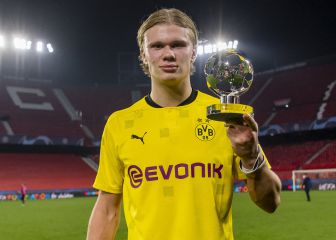 Los asombrosos récords de Haaland en la Champions League