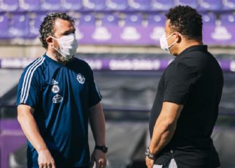 Sergio, centenario en su peor momento como blanquivioleta