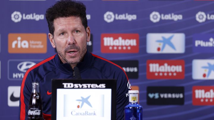 Simeone: "¿Haaland o Mbappé? Quien los junte hará un equipazo"
