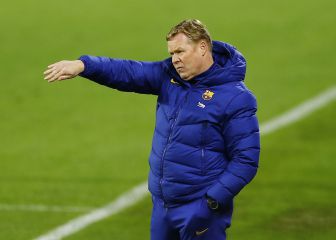 Arenga de Koeman y caras largas