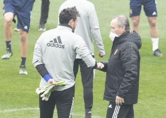 JIM, optimista con Cristian: “Ya entrena con normalidad y su evolución ha sido muy buena”