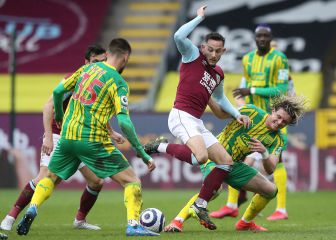 Empate sin goles entre el Burnley y West Brom