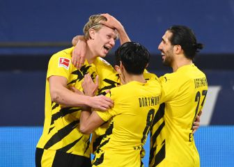 Haaland guía al Dortmund