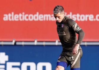 Intensa sesión de remate del Atlético: 