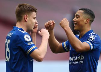 El Leicester logra tres puntos vitales ante el Aston Villa