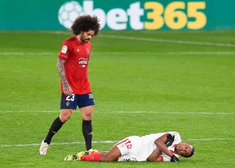 Koundé tuvo que quedarse en Pamplona a pasar el antidoping