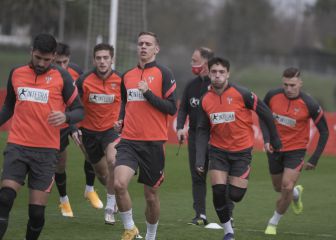 Gallego empieza a preparar con ausencias el duelo ante el Espanyol