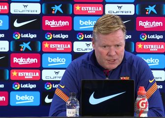 Rueda de prensa de Koeman