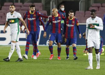 Barcelona-Elche en imágenes