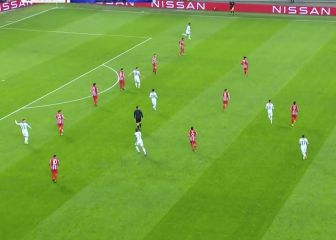 La imagen viral del 6-3-1 de Simeone ante el Chelsea