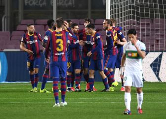 Messi saca al Barça de la UVI