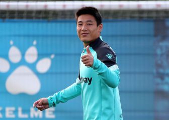 Wu Lei defiende a Moreno y cierra filas con el Espanyol