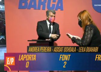 La 'pregunta trampa' sobre el Barça Femenino que complicó a Laporta antes de las elecciones