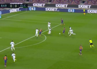 El gol de fantasía de Messi: ¡qué taco de Braithwaite!