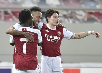 Aubameyang rescata al Arsenal y certifica el pase a octavos