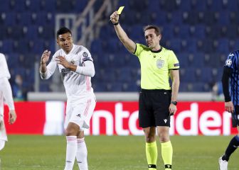 Casemiro se queda sin el partido de vuelta ante la Atalanta