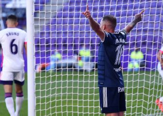 El 'verdugo' Iago Aspas testa la defensa del Pucela