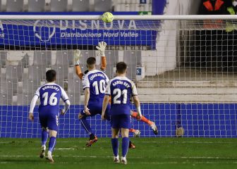 Edgar desaprovecha el regalo del VAR y deja vivo al Albacete