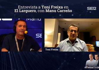 El momento en el que Freixa anuncia un acuerdo con tres jugadores al ser preguntado por Mbappè o Haaland