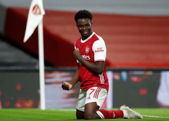 Inglaterra se rinde a Saka, la nueva estrella del Arsenal