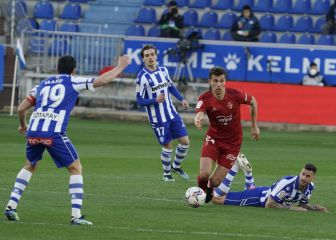 Barja da aire a Osasuna y deja al borde del abismo al Alavés