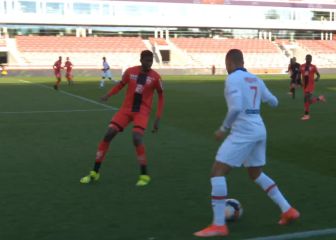 Mbappé, humillando a su rival mientras respeta la distancia social: catedralicio lo que se inventó