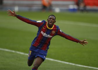 Puño en la mesa del Barcelona en el Pizjuán