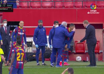 El enorme enfado de Koeman con Araujo