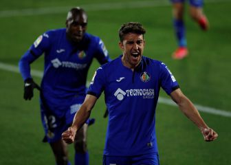 El Getafe se lleva la batalla ante un Valencia que acabó con diez