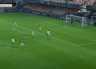 Va a tener que haber mucha paciencia con él en Las Palmas: Jesé, en el minuto 63...