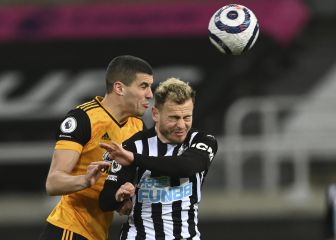 Newcastle y Wolves se reparten los puntos