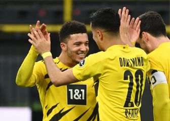 Sancho roba el protagonismo a Haaland