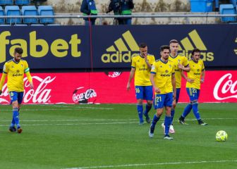 El Cádiz, en apuros tras sumar siete jornadas sin ganar