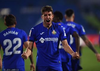 Mata entra en el pódium goleador del Getafe