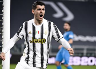 Morata le mete un gol al virus y Cristiano no para