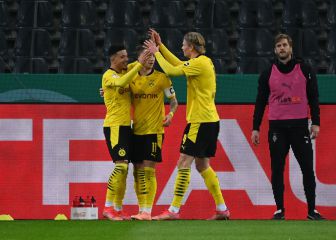 Sancho tiñe la Pokal de negriamarillo