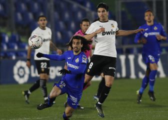 El Getafe, en campo gafado, y sin Cucurella